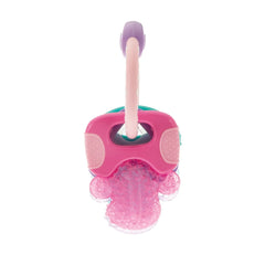 Nuby IcyBite Textured and Soothing Teether for Baby, Multicolor Keys on a Ring - USA MEGA SHOP