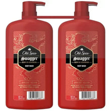 Old Spice Swagger body wash twin pack with red pump bottles