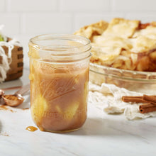 Wide-mouth 16 oz mason jar with lid, clear glass canning jar