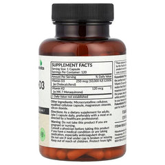Futurebiotics, Vitamin K2 + D3, Extra Strength, Capsules