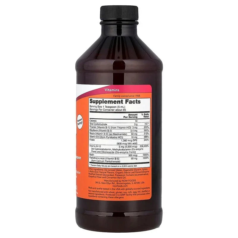 NOW Foods, Ultra B-12, 4 fl oz (118 ml)