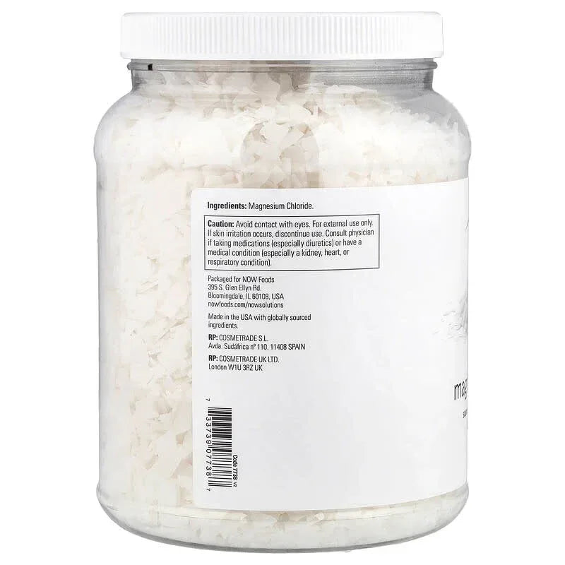 NOW Foods, Solutions, Magnesium Flakes