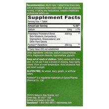 Supplement Facts panel for dietary supplement, serving size 1 tablet