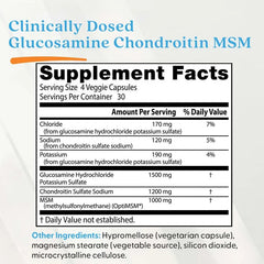 Doctor's Best, Glucosamine Chondroitin MSM, Veggie Capsules