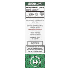 MaryRuth's, Organic Iodine Liquid Drops, Unflavored, 250 mcg, 1 fl oz (30 ml)