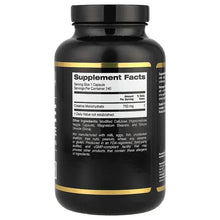 California Gold Nutrition Sport creatine monohydrate bottle with Supplement Facts panel