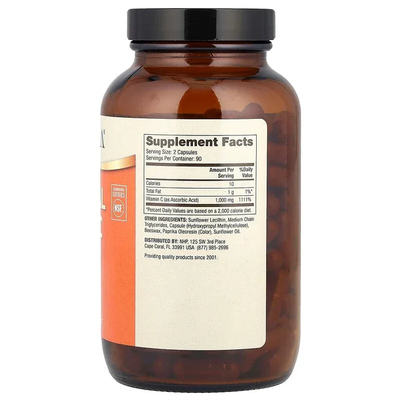 Dr. Mercola, Liposomal Vitamin C, Capsules (500 mg per Capsule)