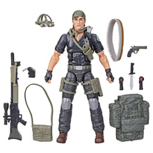 G.I. Joe Tunnel Rat action figure with multiple weapons and gear accessories