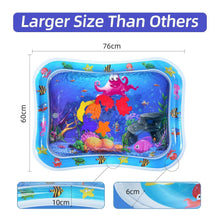Inflatable water mat by BUSATIA, ocean print, size 76cm x 60cm