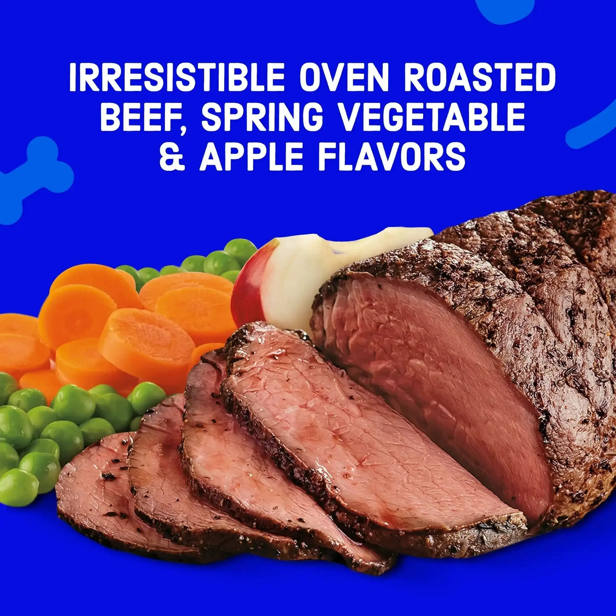 Kibbles 'n Bits Bistro Oven Roasted Beef, Vegetable & Apple Flavors Dry Dog Food - USA MEGA SHOP