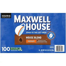 Maxwell House House Blend K-Cup coffee pods, medium roast, 100 count