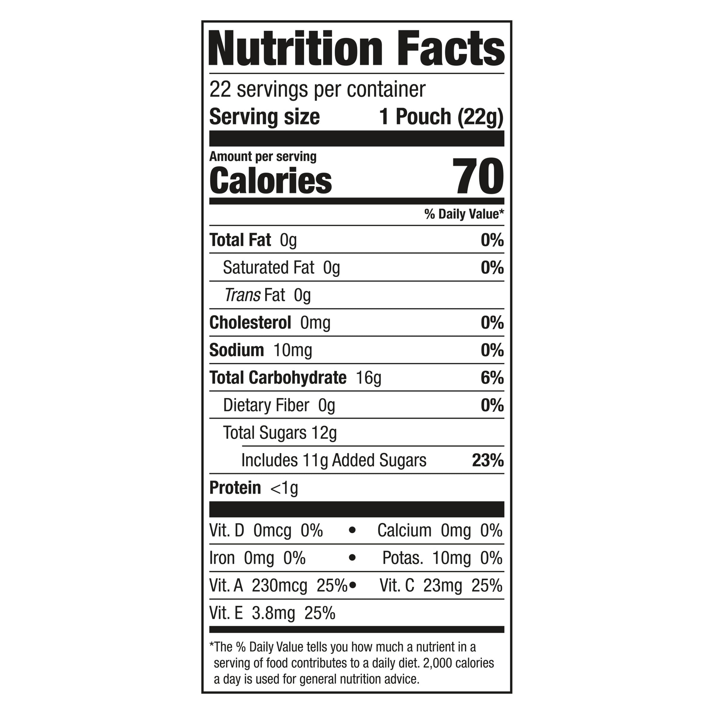Funables Fruity Snacks, Mixed Berry Flavored Snacks, 0.8 oz, 22 Count