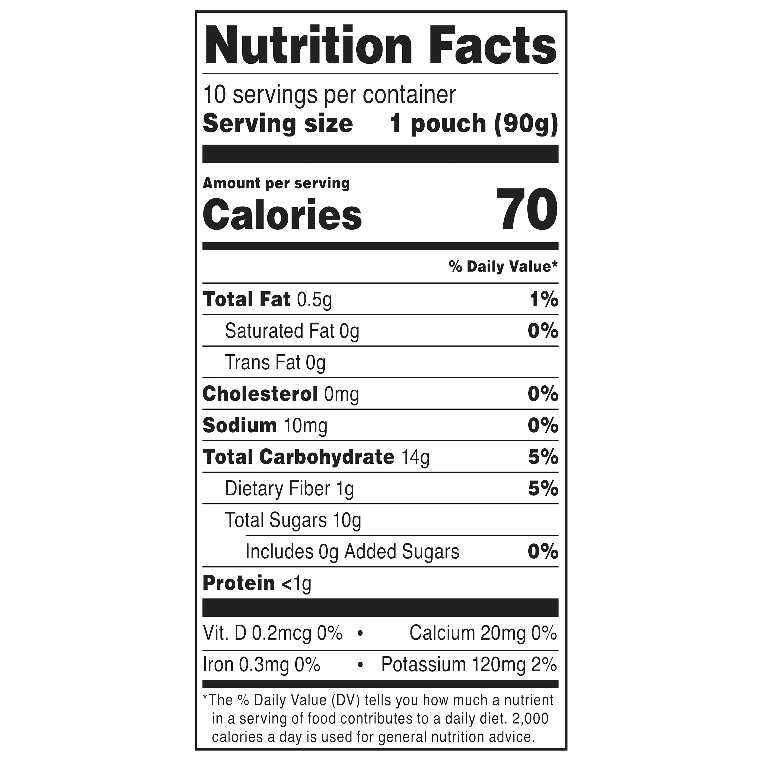 bettergoods Apple Banana Blueberry Yogurt & Oats Fruit Applesauce Pouches, 3.17 oz, 10 Count