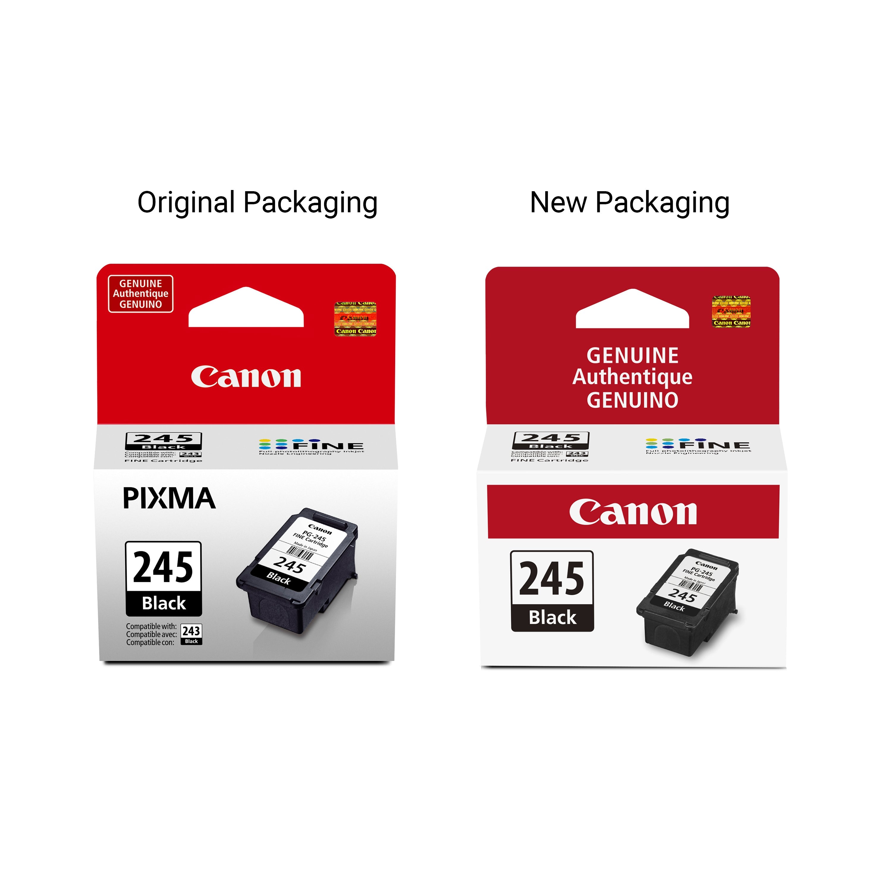 Canon PG-245 Black Inkjet Printer Cartridge