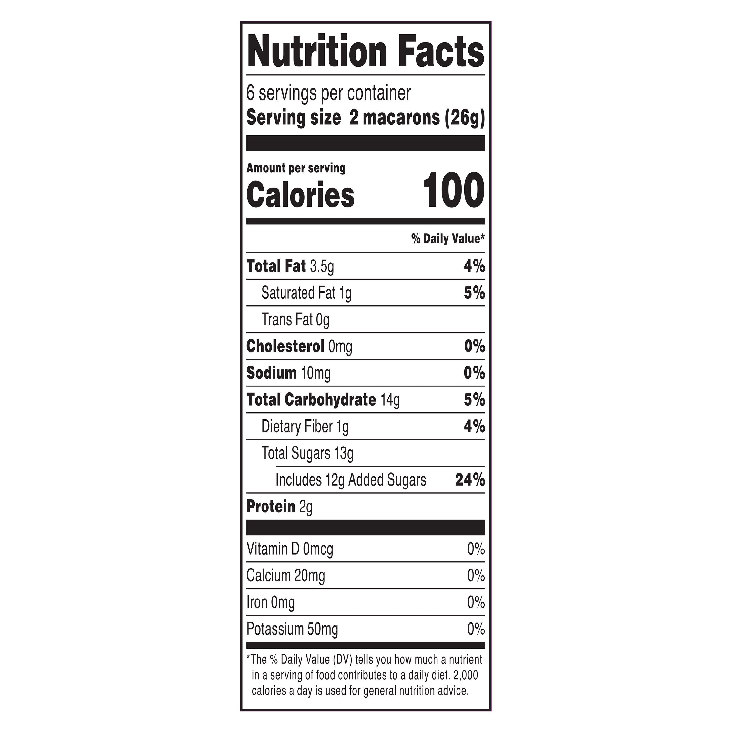 bettergoods Assorted Macarons, 5.4 oz, 12 Count