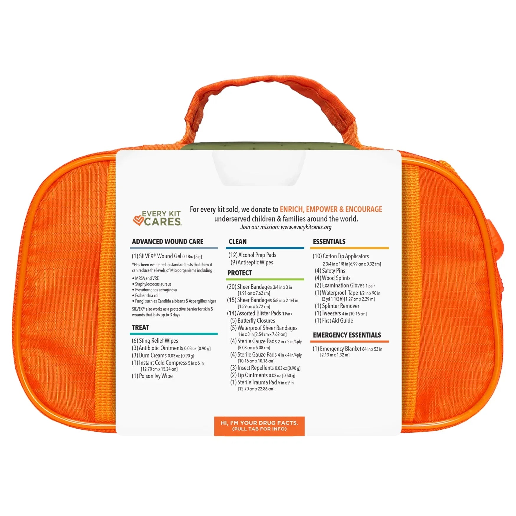 Be Smart Get Prepared Outdoor First Aid - Happy Wanderer, 134 Piece - USA MEGA SHOP