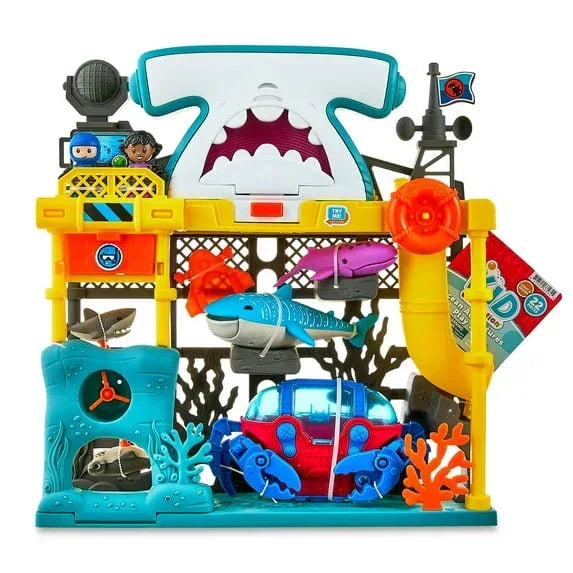 Kid Connection Ocean Adventure Playset with Light & Sound, 22 Pieces, Toddler Toys - USA MEGA SHOP