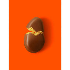 REESE'S Milk Chocolate Snack Size Peanut Butter Eggs, Easter Candy Basket Stuffers Bag, 9.6 oz
