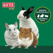 All Natural Timothy Hay with Kaytee logo and three small pets plus grown specifically badge