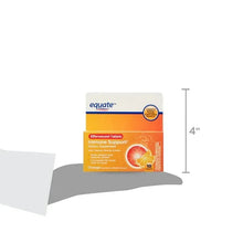 Immune support effervescent tablets box, orange flavor, shown 4 in height
