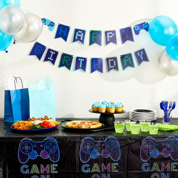 12" Electric Blue Latex Balloons, 15 Pieces, by Way To Celebrate