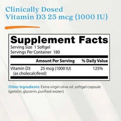 Doctor's Best, Vitamin D3, Softgels