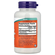 Supplement Facts panel on calcium D-Glucarate bottle, with serving size and amounts
