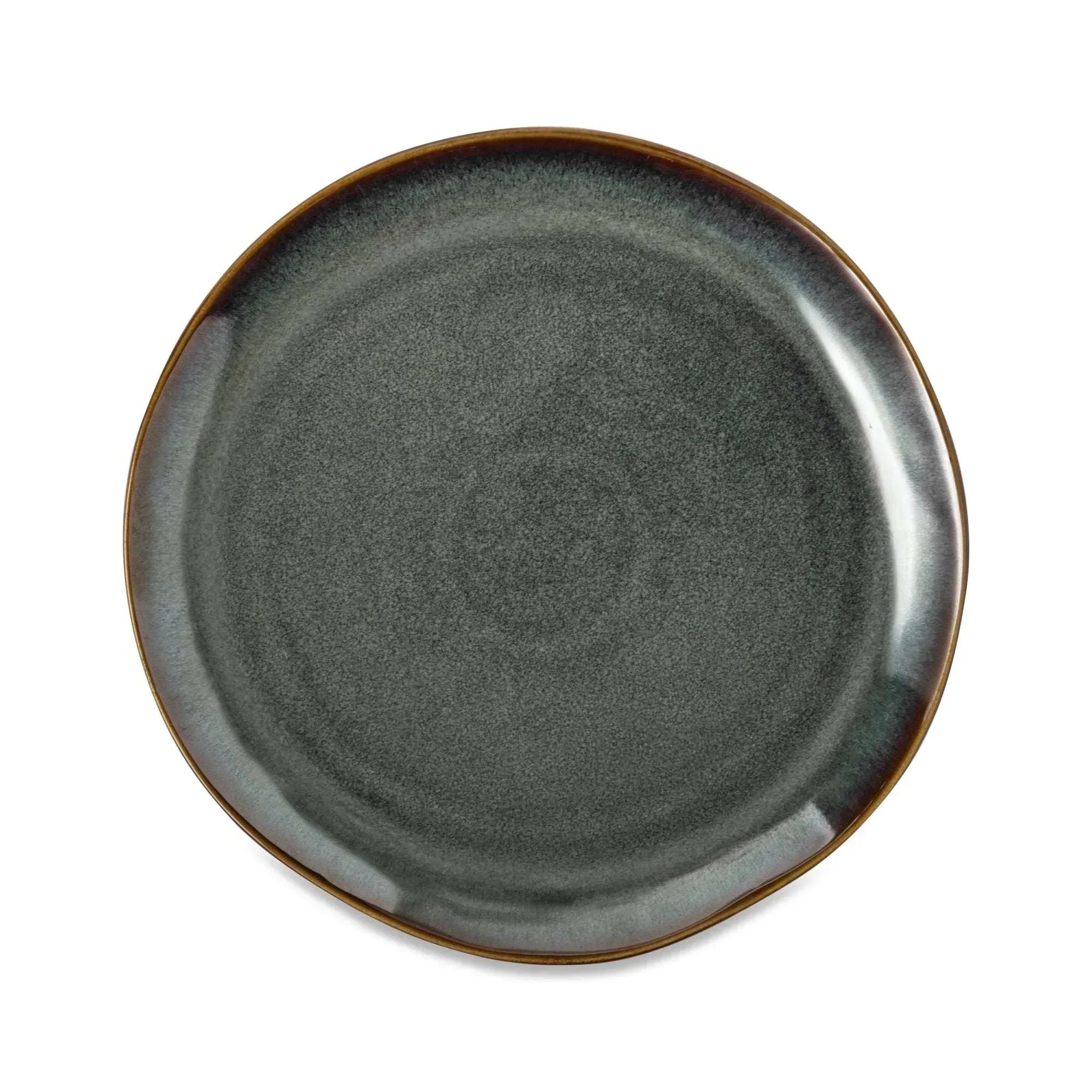 Yellowstone Dutton 12-Piece Reactive Ceramic Dinnerware Set