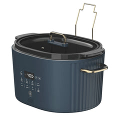 Thyme & Table 6QT Programmable Slow Cooker, Atlantic Blue - USA MEGA SHOP