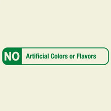 No artificial colors or flavors badge