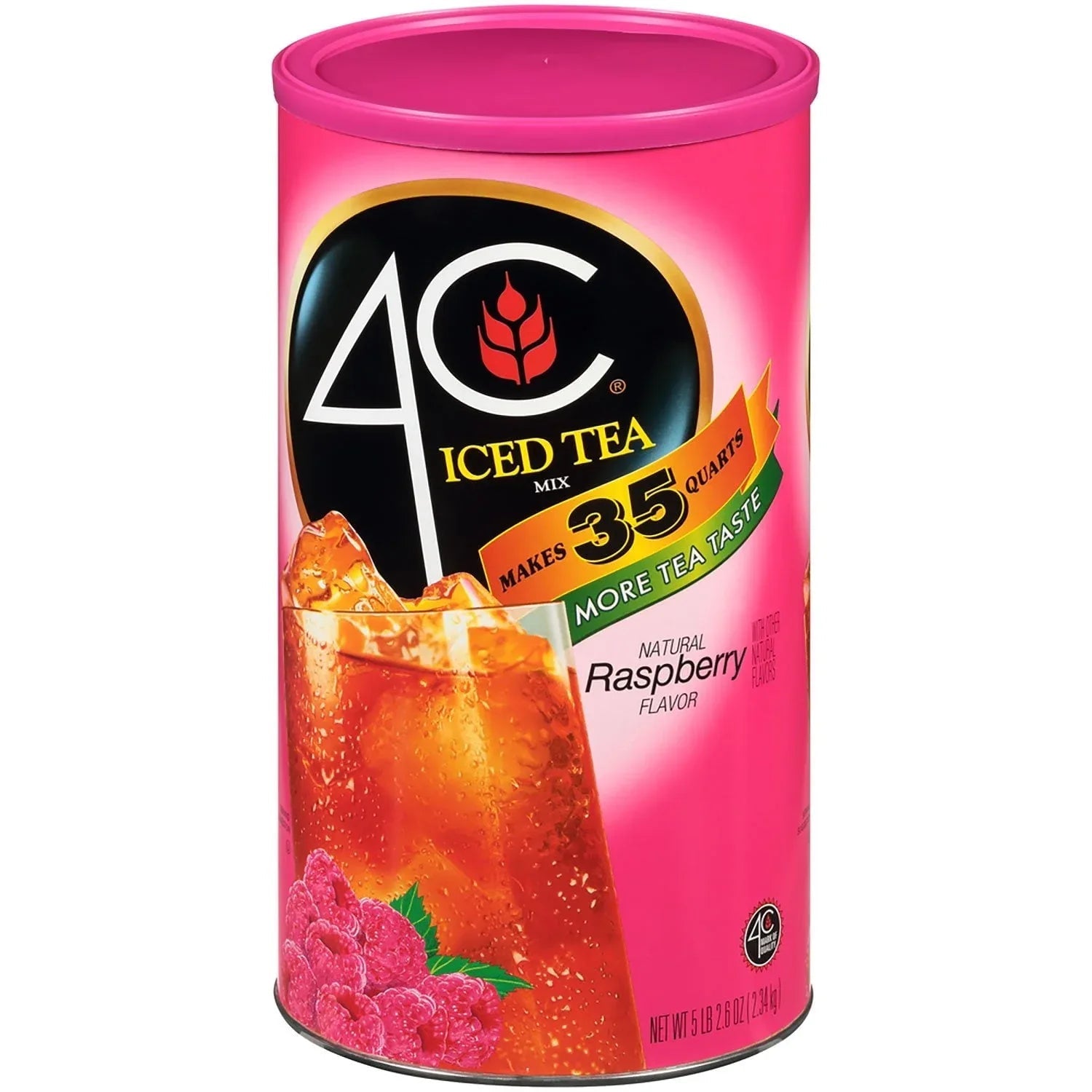 4C Raspberry Iced Tea Mix 82.6 oz.