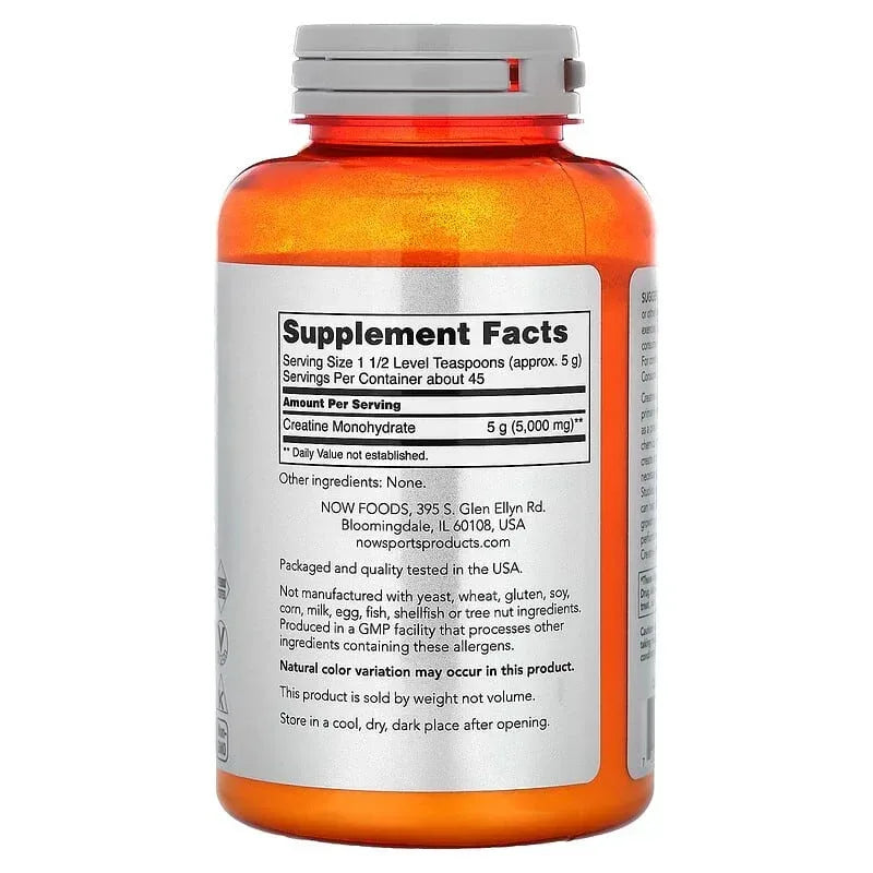 NOW Foods, Sports, Creatine Monohydrate