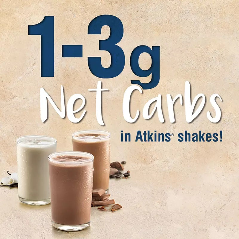 Atkins Milk Chocolate Protein Rich Shake, 15g Protein, 15 ct./11 oz.