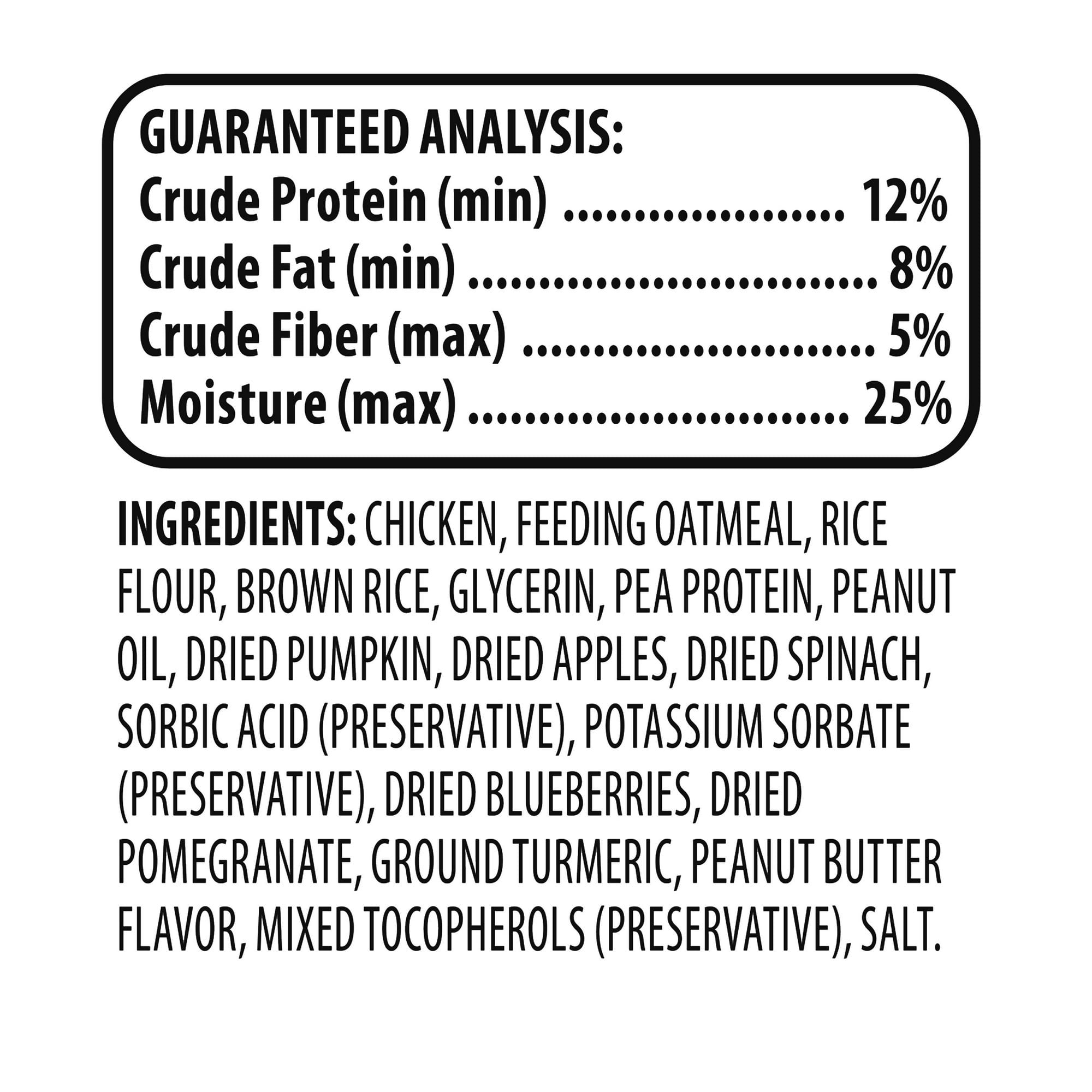 (4 pack) Golden Rewards Dog Training Treats with Peanut Butter Flavor, 9 oz Pouch