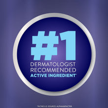 Dermatologist recommended active ingredient badge for minoxidil 5% foam