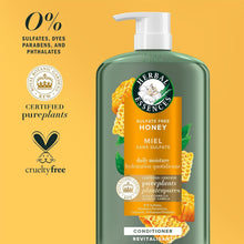 Hair conditioner bottle with 0% sulfates icon and certified pureplants badge
