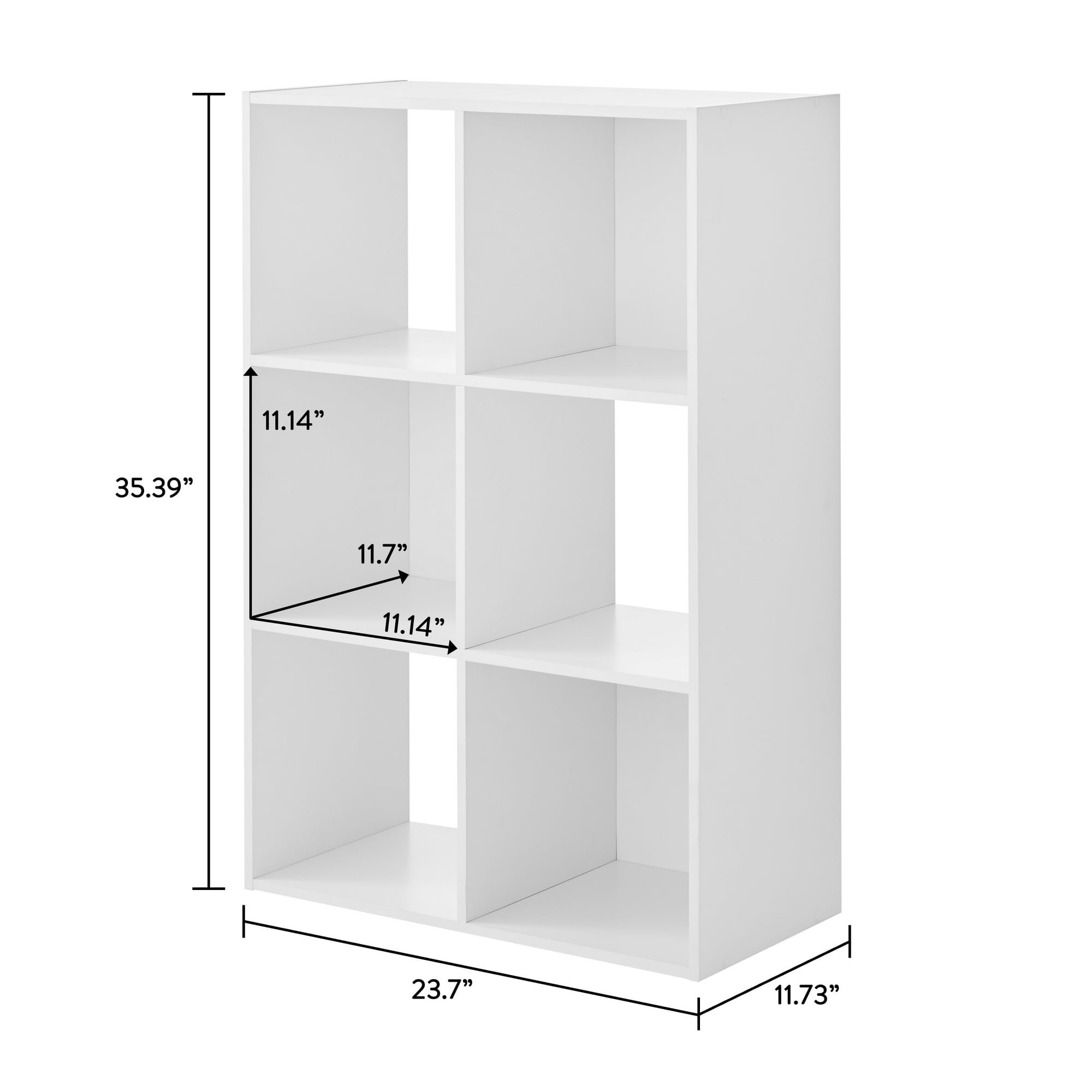 Mainstays 6 Cube Storage Organizer