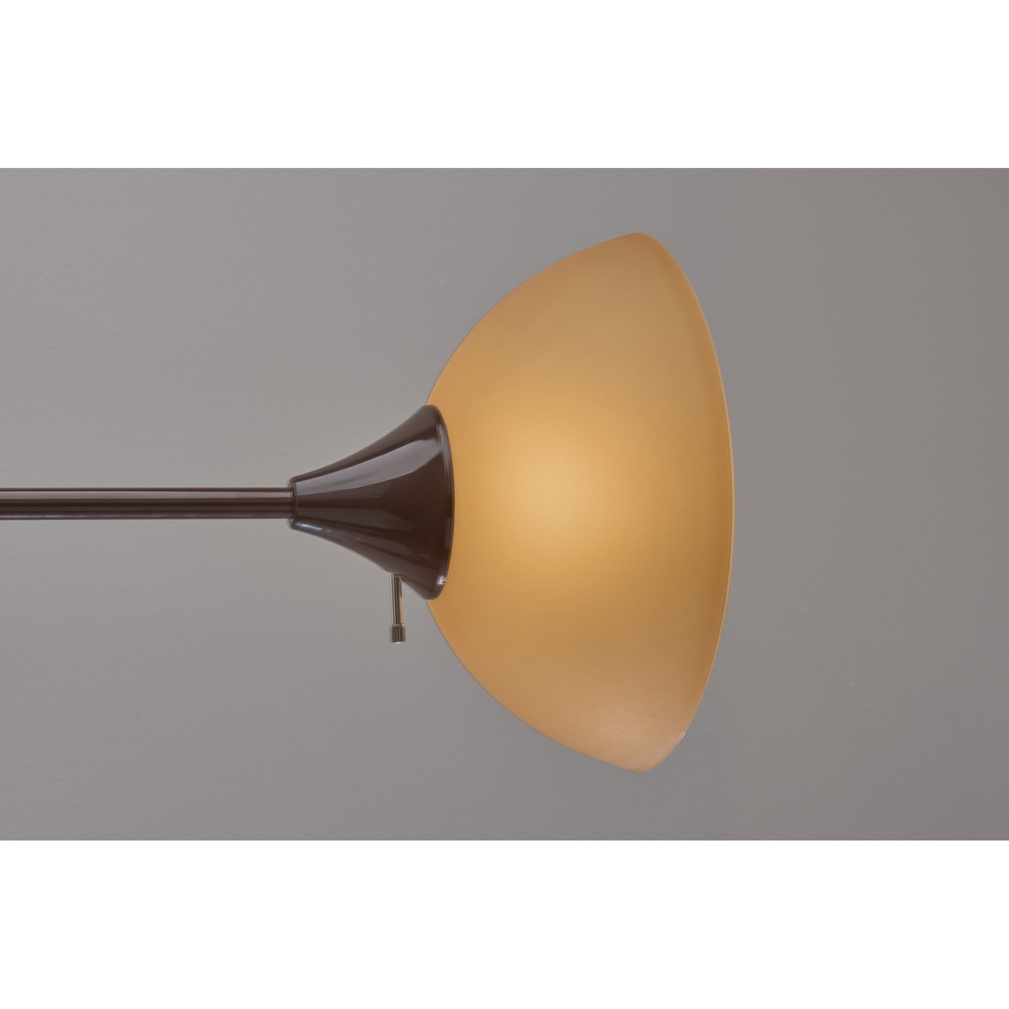 Mainstays 72" Black Combo Floor Lamp with Modern Reading Lamp