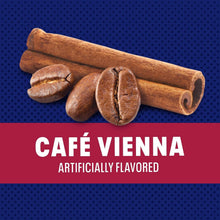 Café Vienna instant beverage mix flavor image with cinnamon sticks and coffee beans