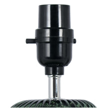Mainstays table lamp hardware with dark green glass base top