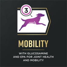 Mobility graphic with glucosamine and EPA for joint health and mobility