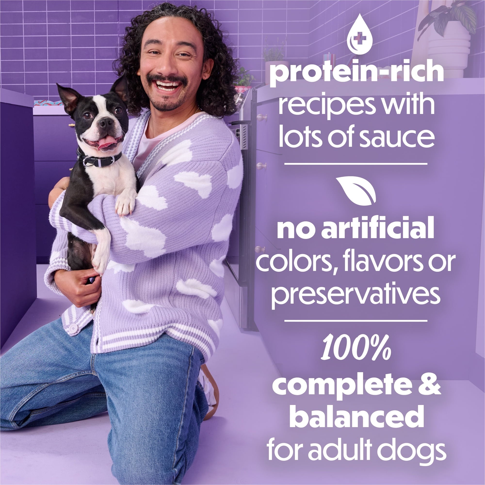 Purina Beneful Kitchen Creations With Beef, Chicken, or Lamb Wet Dog Food Variety Pack, 3 oz Cans