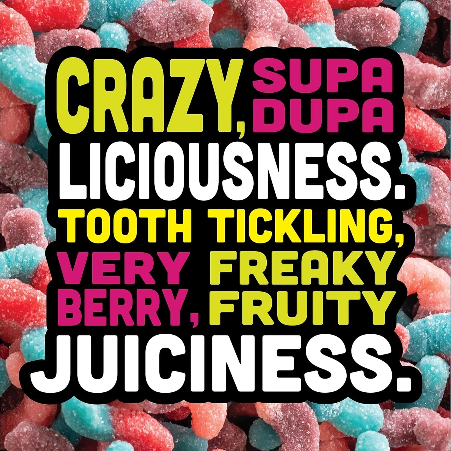 Trolli Sour Brite Crawlers, Candy, Cherry-Lemon, Strawberry-Grape & Orange-Lime, Sweet and Sour, Gummy Worms, 28.8 oz (Pack of 2)