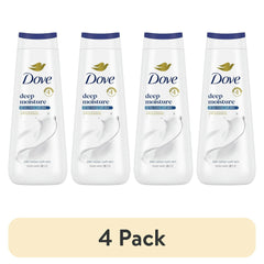 Dove Moisturizing Liquid Body Wash Cleanser for Women Deep Moisture, 20 oz