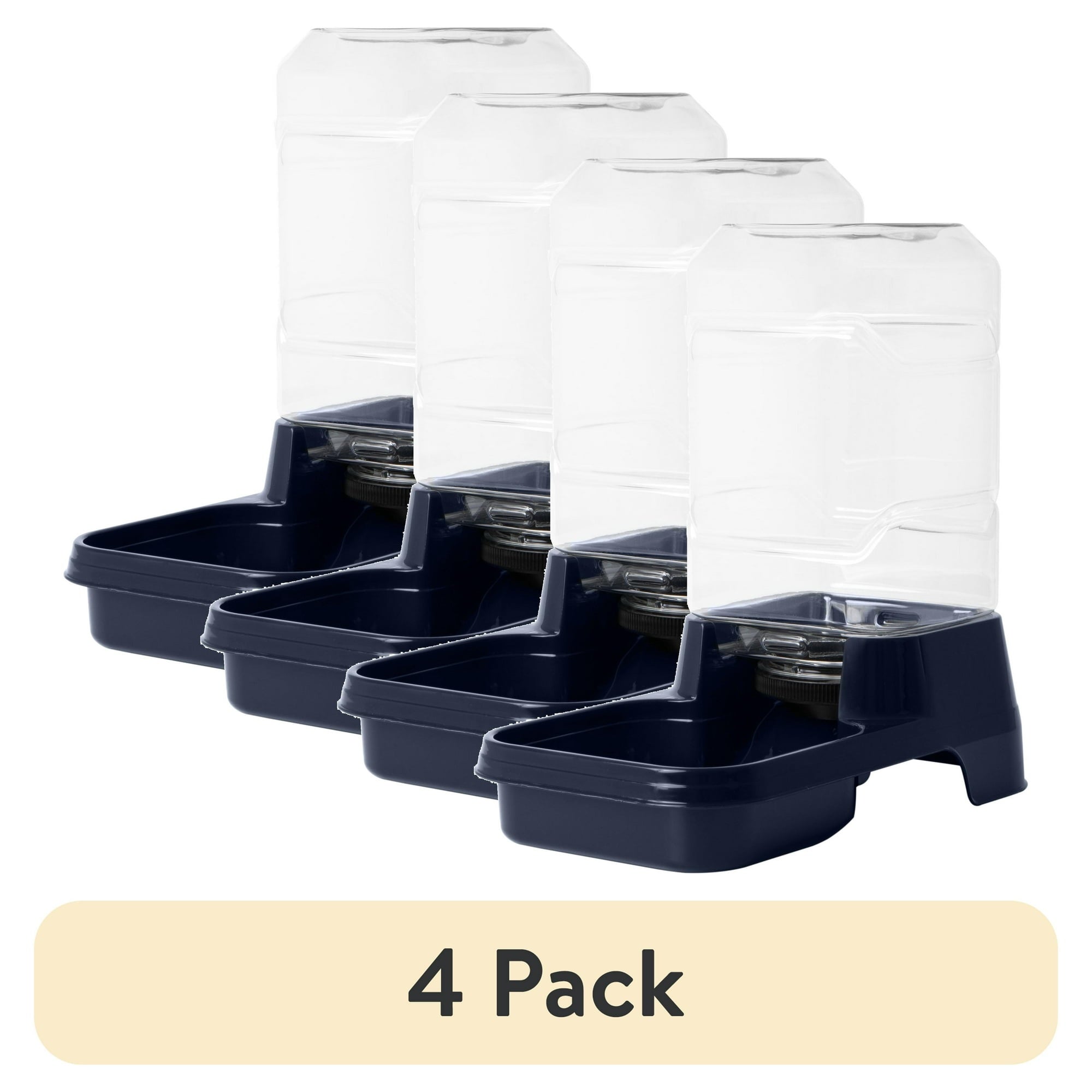 Vibrant Life Gravity Pet Waterer for Dogs and Cats, Large , Navy