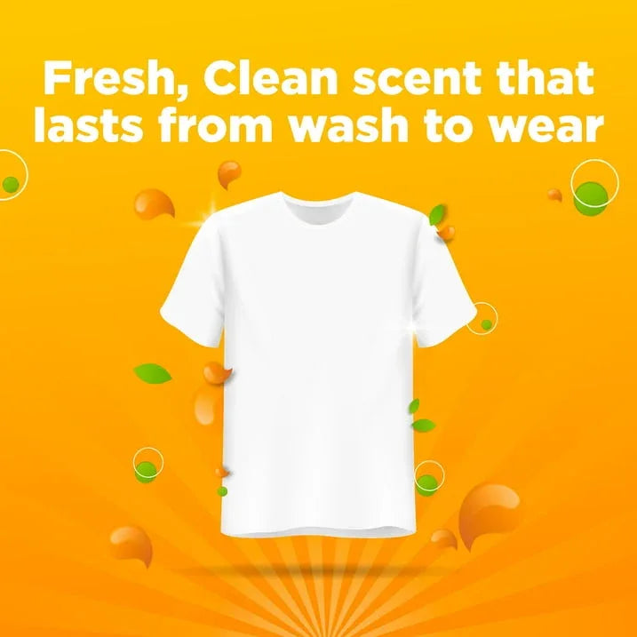 Great Value Ultimate Fresh Laundry Detergent, Original Clean, 154 fl oz, 107 Loads - USA MEGA SHOP