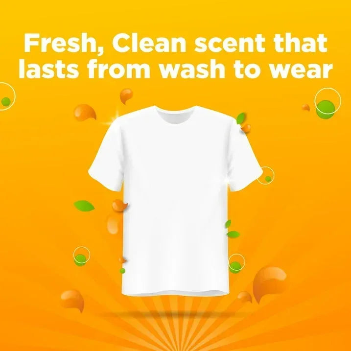 Great Value Ultimate Fresh Laundry Detergent, Original Clean, 154 fl oz, 107 Loads