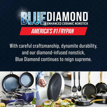 Stainless steel frying pans with enhanced ceramic nonstick coating and matching lids