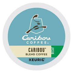 Caribou Coffee Decaf Caribou Blend K-Cup Pods, Medium Roast, 24 Count for Keurig Brewers