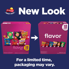 Chip flavor variety pack box with new-look limited packaging arrow